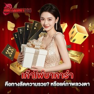 เค้าไพ่บาคาร่า คือทางลัดความรวย หรือแค่ภาพลวงตา