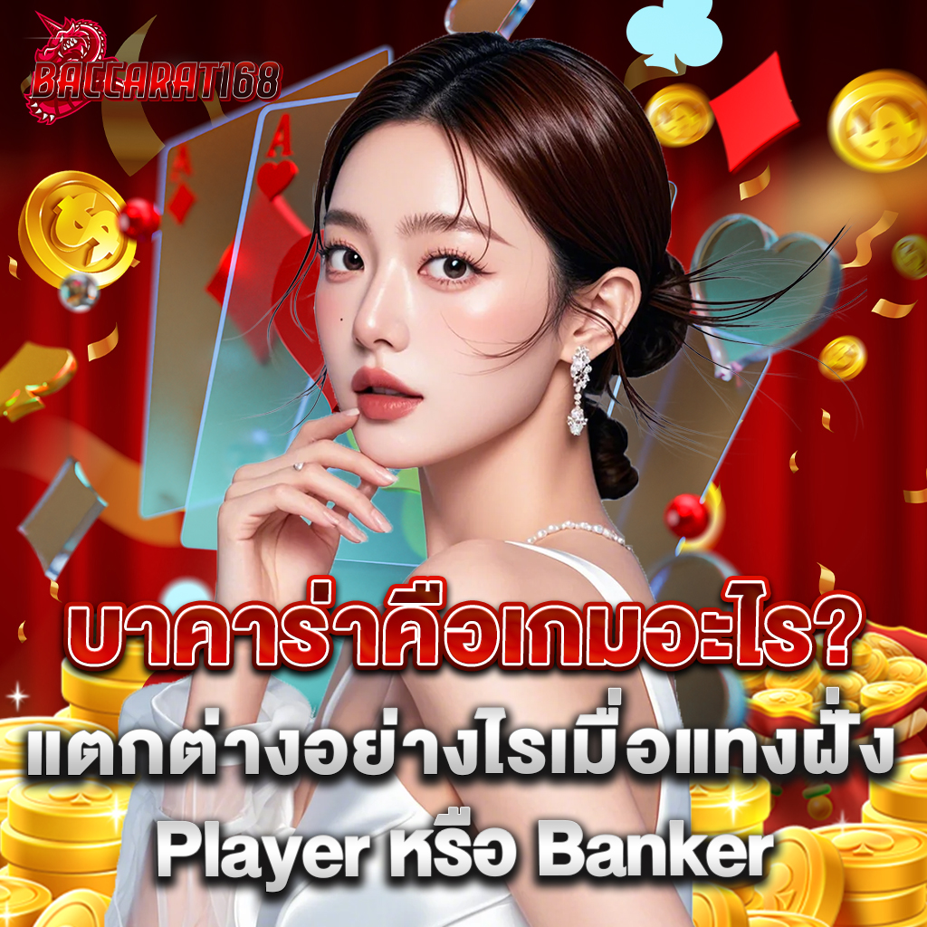 บาคาร่าคือเกมอะไร? แตกต่างอย่างไรเมื่อแทงฝั่ง Player หรือ Banker 4 บาคาร่าคือเกมอะไร แตกต่างอย่างไรเมื่อแทงฝั่ง Player หรือ Banker
